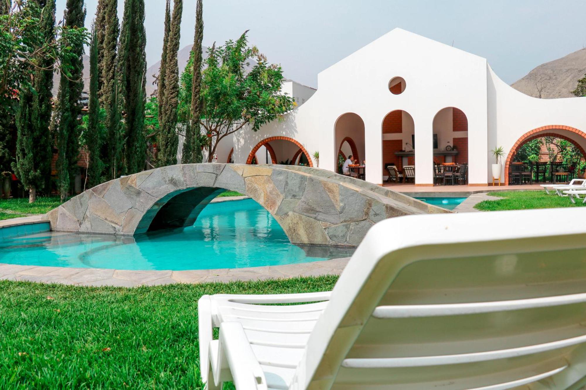 Casa Hotel Mamaluna Lunahuaná Eksteriør billede